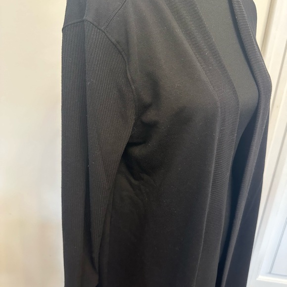 Splendid Open Front Shawl Collar Cardigan Duster Coatigan Fleece Knit NEW - Picture 6 of 8